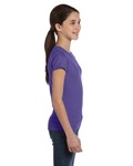 LAT 2616 Girls' Fine Jersey T-Shirt Side Thumbnail