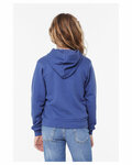 bella + canvas 3719y youth sponge fleece pullover hooded sweatshirt Back Thumbnail