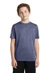 Sport-Tek YST360 Youth Heather Contender™ Tee Front Thumbnail