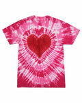 tie-dye cd1150y youth shapes t-shirt Front Thumbnail