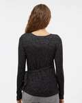 Boxercraft BW1301 Women's Cuddle Wrap Top Back Thumbnail