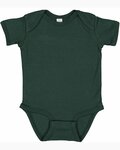 Rabbit Skins 4400 Infant Baby Rib Bodysuit Front Thumbnail