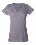 Tultex 0214TC Women's Fine Jersey V-Neck T-Shirt Front Thumbnail