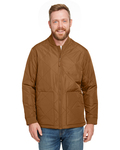 harriton m715 adult dockside insulated utility jacket Front Thumbnail