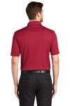 port authority k528 performance fine jacquard polo Back Thumbnail