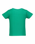 rabbit skins 3401 infant cotton jersey t-shirt Back Thumbnail