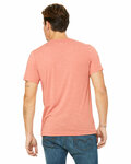 Bella + Canvas 3413C Unisex Triblend T-Shirt Back Thumbnail