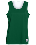 augusta sportswear 147 ladies' wicking polyester reversible sleeveless jersey Front Thumbnail