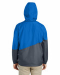 CORE365 CE710 Unisex Techno Lite Colorblock Windbreaker Back Thumbnail