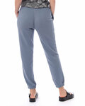 alternative a9902zt ladies' washed terry classic sweatpant Back Thumbnail