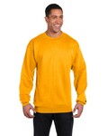 Champion S600 Adult Powerblend® Crewneck Sweatshirt Back Thumbnail