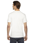 american apparel 2456 unisex usa made fine jersey short-sleeve v-neck t-shirt Back Thumbnail
