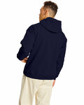 Hanes P170 Unisex Ecosmart® 50/50 Pullover Hooded Sweatshirt Back Thumbnail
