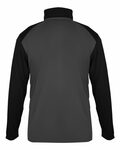 Badger Sport 4006 Ultimate Softlock Sport 1 /4 Zip Back Thumbnail