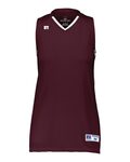 russell athletic 4b1vtx ladies legacy basketball jersey Front Thumbnail