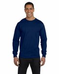 Gildan G840 Adult 50/50 Long-Sleeve T-Shirt Front Thumbnail