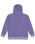 LAT 6779 Adult Harborside Melange French Terry Hooded Sweatshirt Back Thumbnail