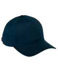 big accessories bx034 5-panel brushed twill cap Front Thumbnail