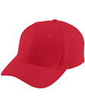 augusta sportswear 6266 youth adjustable wckng mesh cap Front Thumbnail