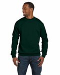 Hanes P1607 Unisex Ecosmart® 50/50 Crewneck Sweatshirt Front Thumbnail