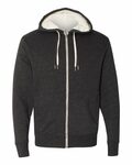 independent trading co. exp90shz unisex sherpa-lined hooded sweatshirt Front Thumbnail