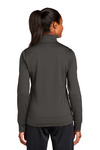 sport-tek lst241 ladies sport-wick ® fleece full-zip jacket Back Thumbnail