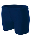 A4 NW5313 Ladies' 4" Inseam Compression Shorts Front Thumbnail