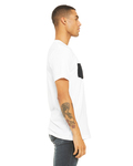 bella + canvas 3021 men's jersey short-sleeve pocket t-shirt Side Thumbnail