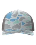 Richardson 112PFP Printed Five-Panel Trucker Cap Front Thumbnail