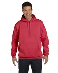 Hanes F170 Adult 9.7 oz. Ultimate Cotton® 90/10 Pullover Hooded Sweatshirt Front Thumbnail