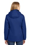 port authority l332 ladies vortex waterproof 3-in-1 jacket Back Thumbnail
