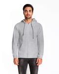 Next Level 9601 Adult French Terry Full-Zip Hooded Sweatshirt Front Thumbnail