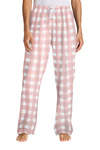 District DT2800 Women's Flannel Plaid Pant Front Thumbnail
