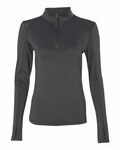 Badger Sport 4286 1/4 Zip Women's Lightweight Pullover Front Thumbnail