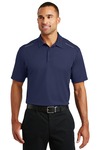 port authority k580 pinpoint mesh polo Front Thumbnail