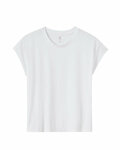 alternative 4461hm ladies' modal tri-blend raw edge muscle t-shirt Front Thumbnail