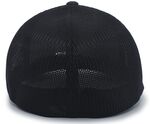 Pacific Headwear P405 Heather Trucker PacFlex Cap Back Thumbnail