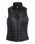 independent trading co. exp220pfv women's puffer vest Front Thumbnail