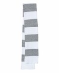 sportsman sp02 rugby-striped knit scarf Back Thumbnail