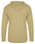 Badger Sport 4105 B Core L/S Hood Tee Back Thumbnail
