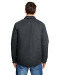 Burnside B8610 Adult Quilted Flannel Jacket Back Thumbnail