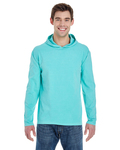 Comfort Colors 4900 Heavyweight Ring Spun Long Sleeve Hooded Tee Front Thumbnail