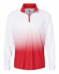 badger sport 4222 hex 2.0 1/4 zip Front Thumbnail