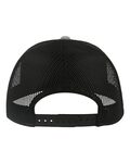 atlantis headwear rapper sustainable canvas cap Back Thumbnail