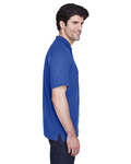 UltraClub 8535 Men's Classic Piqué Polo Side Thumbnail