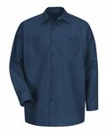 red kap sp14 long sleeve industrial work shirt Front Thumbnail
