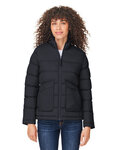 core365 ce720w ladies' inspire puffer jacket Front Thumbnail