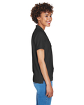 Devon & Jones D100W Ladies' Pima Piqué Y-Collar Polo Side Thumbnail
