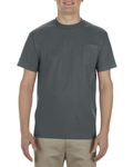 alstyle al1305 adult 6.0 oz., 100% cotton pocket t-shirt Back Thumbnail