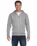Anvil 71600 Full-Zip Hooded Sweatshirt Front Thumbnail